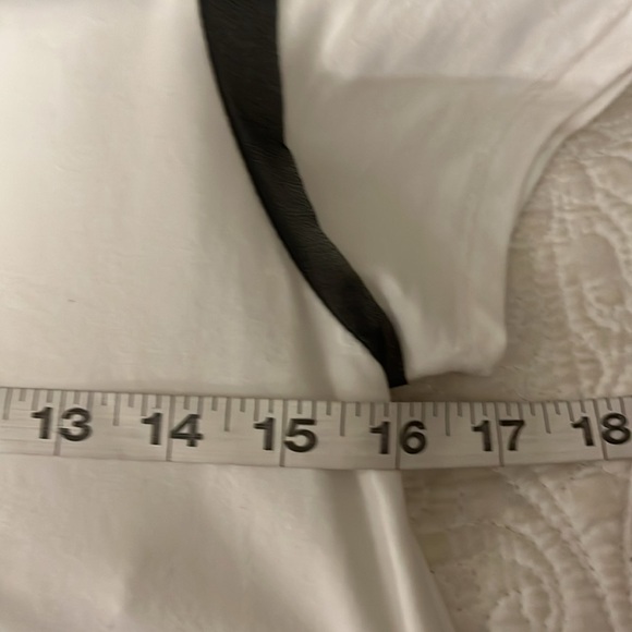 Lolita A Line Mini Dress White with Black Accents, size Small - Picture 5 of 6